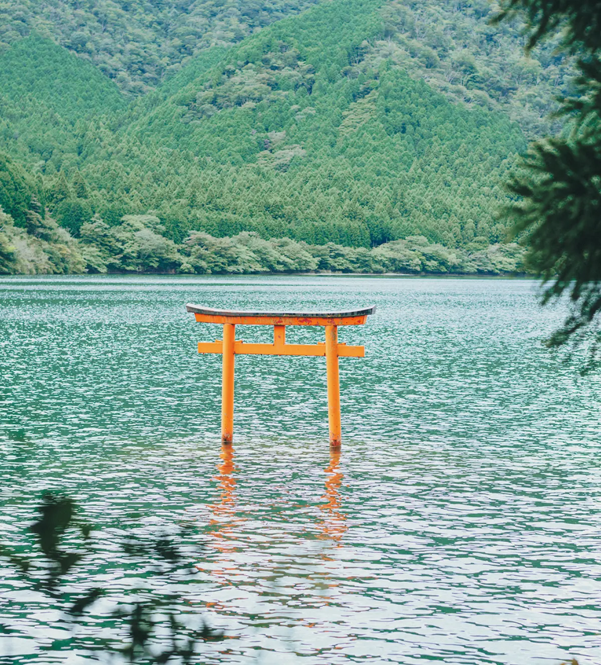 九頭龍神社本宮　水上鳥居