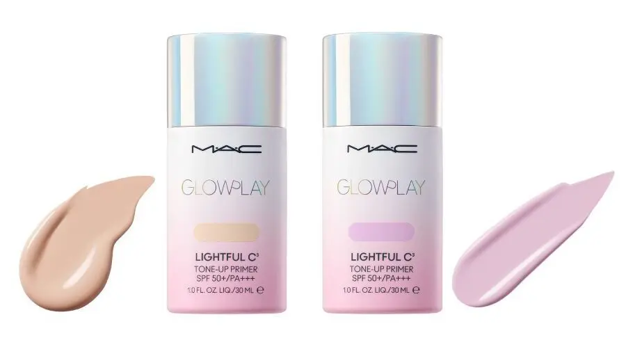 M·A·C　グロー プレイ ライトフル C3 トーン アップ プライマー SPF 50 ＋　商品画像　くずれないベースメイク名品 2025