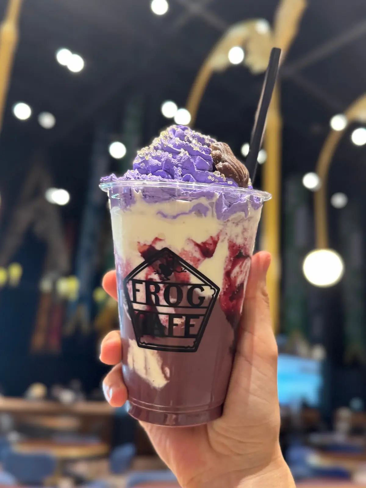 フロッグカフェ ミルクシェイク　～アサイー&ブルーベリー～」