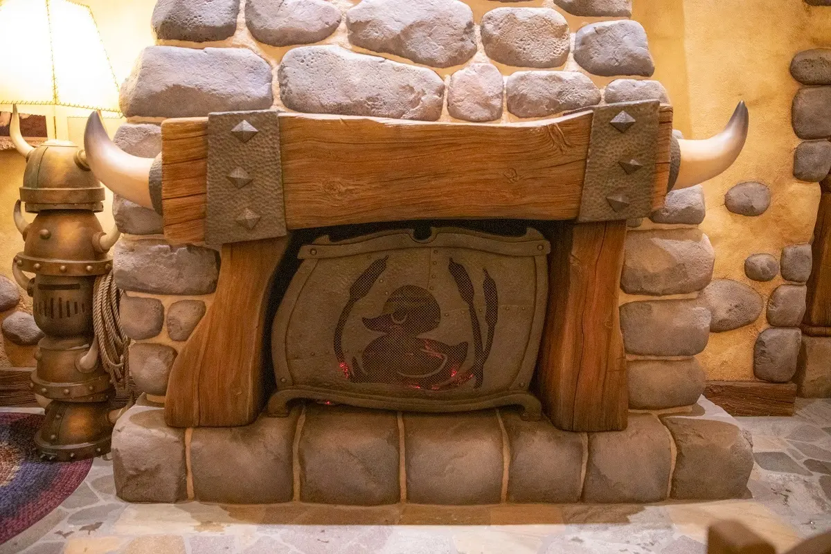 スナグリーダックリングにある暖炉
