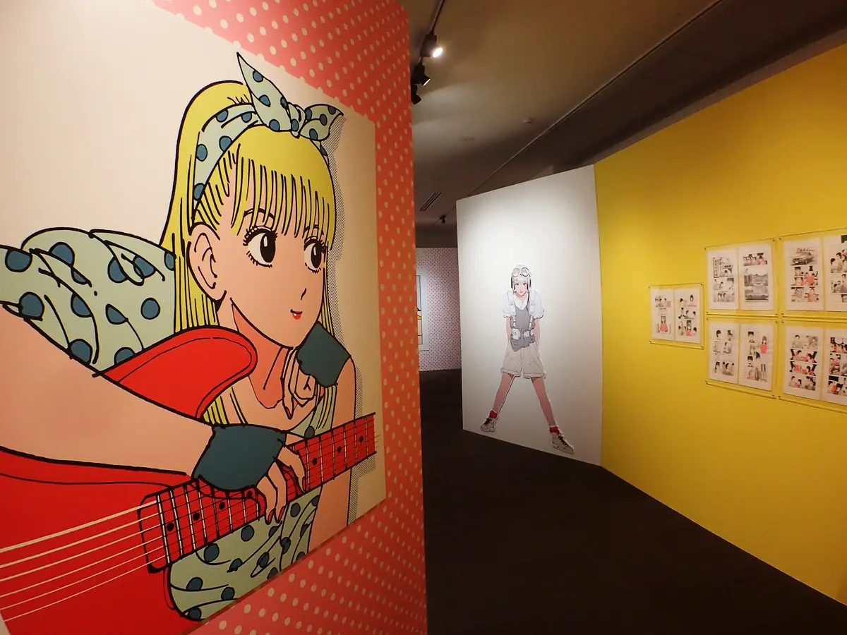 江口寿史展　ノット・コンプリーテッド 会場風景