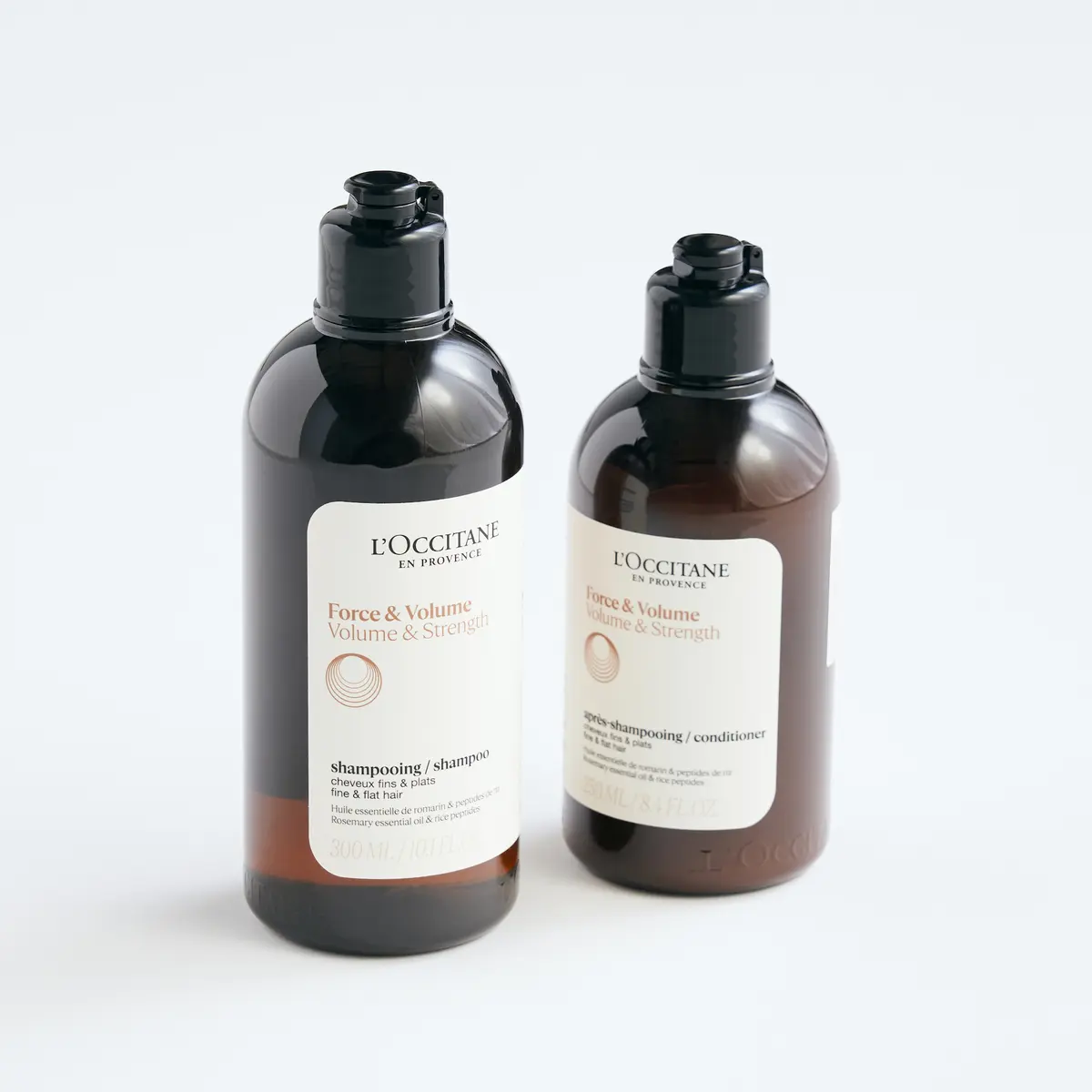ボリューム＆ストレングス シャンプー、コンディショナー