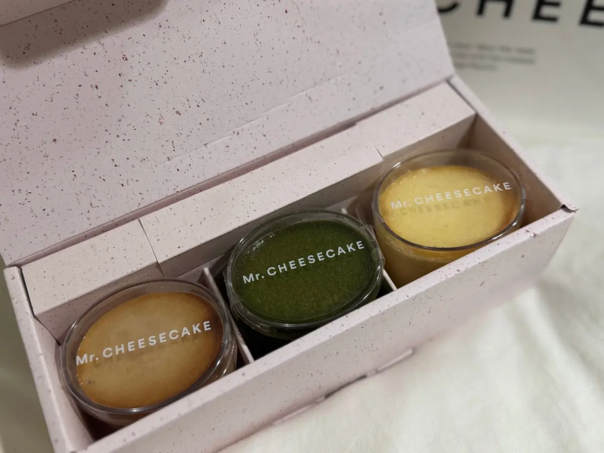 Mr. CHEESECAKE GINZA SIX店の店舗限定商品 「Mr. CHEESECAKE Petit / S」