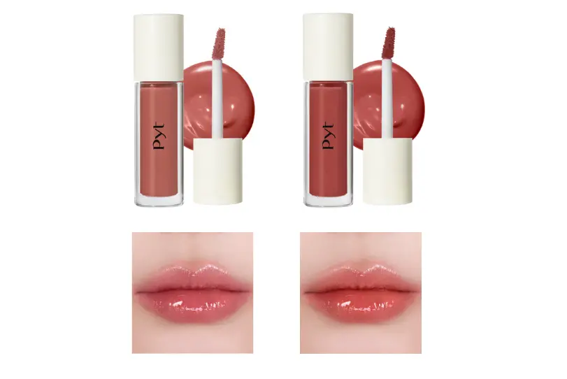 Pyt　ピュット　ゲンバリップティント　商品画像　モデル使用画像　2025夏新色 韓国コスメ LE SSERAFIM ルセラフィム