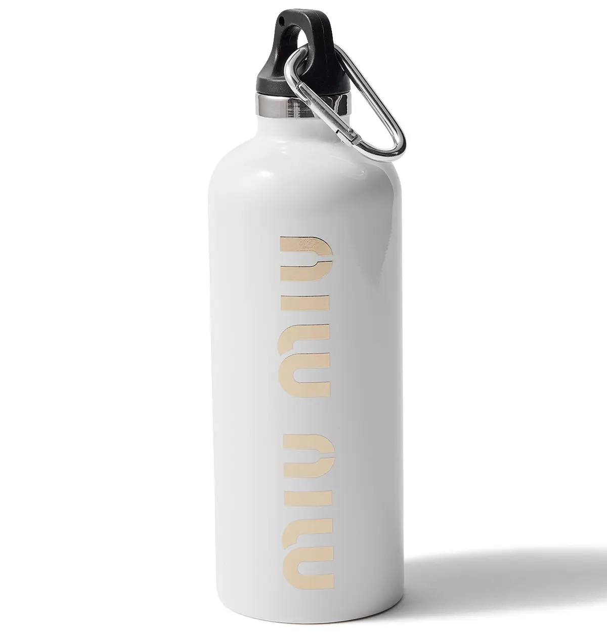 MIU MIU（ミュウミュウ）のウォーターボトル　白