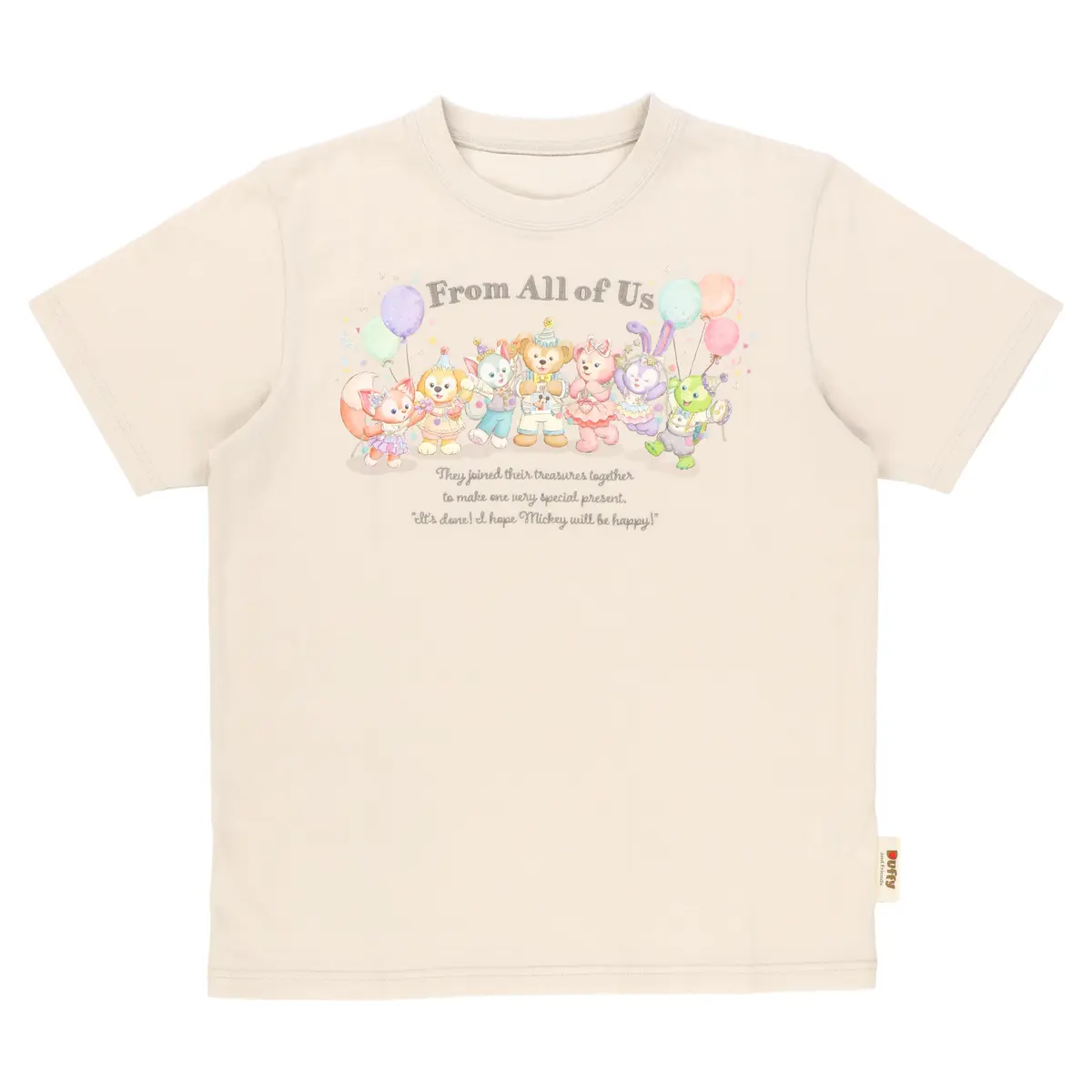 ダッフィー＆フレンズのTシャツ