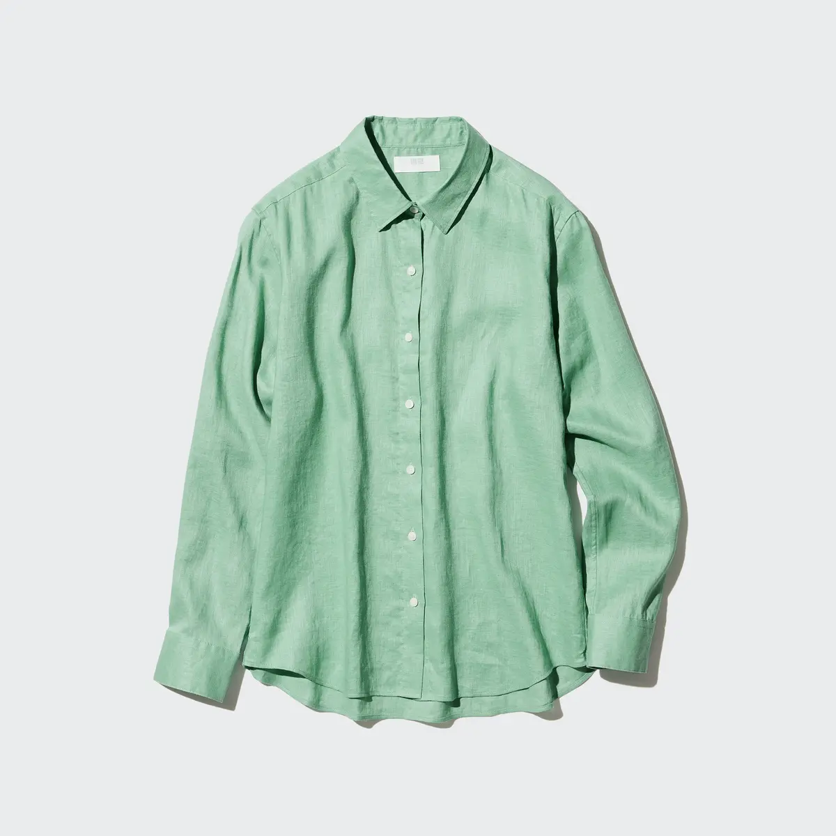 ユニクロ　プレミアムリネンシャツ