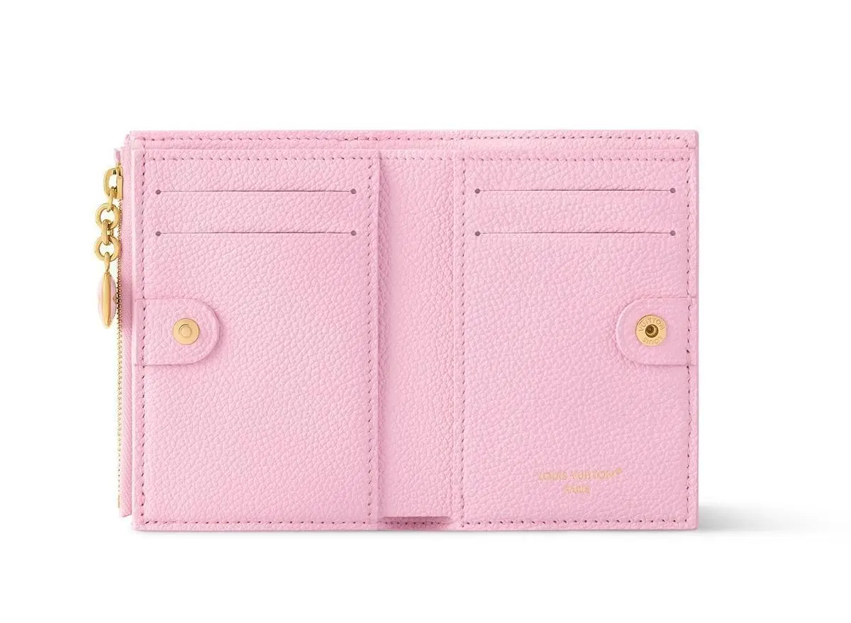 ポルトフォイユ・リサを開いた状態　内装