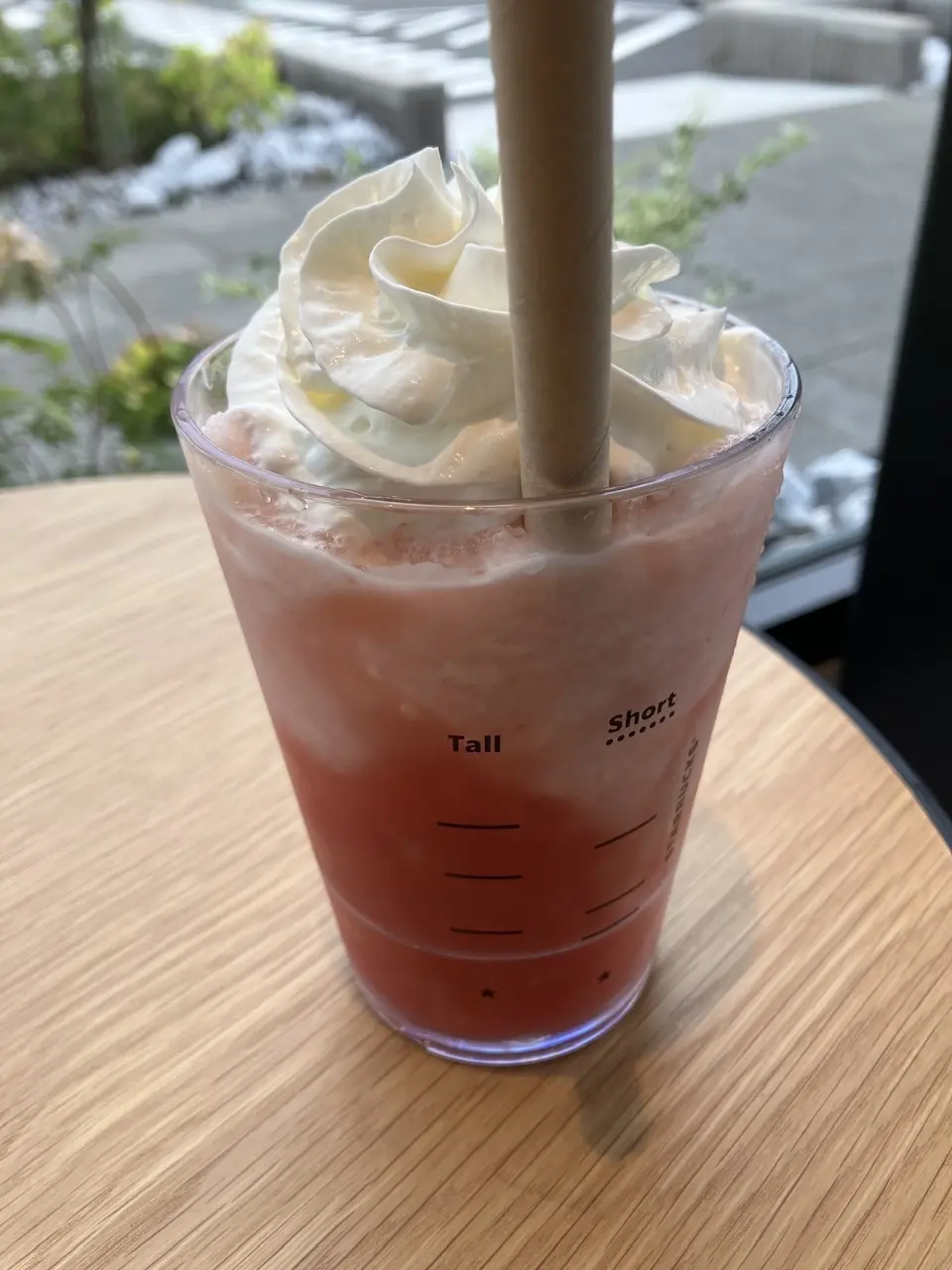 【スタバ】ラブ＆ピーチフラペチーノ🩷おすの画像_3