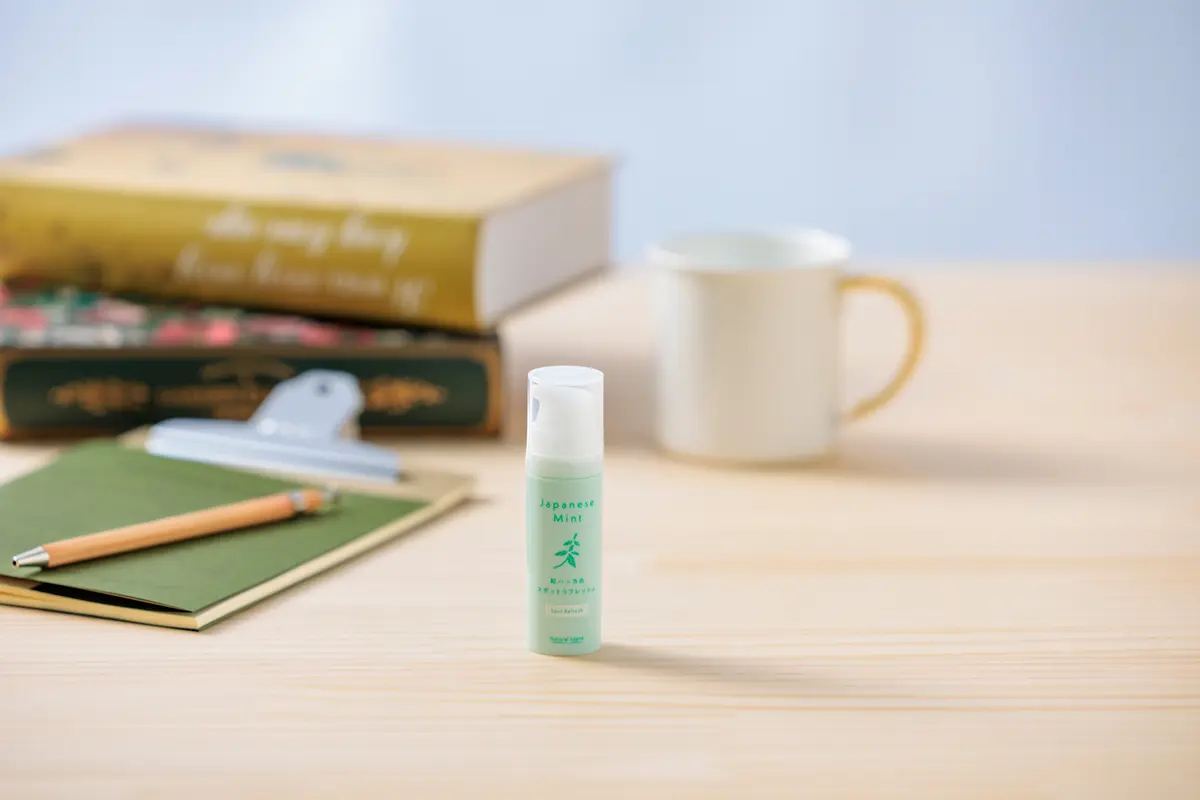 ナチュラルアイランド 和ハッカのスポットリフレッシュ スポット使い乳液　製品画像 2025ひんやりコスメ