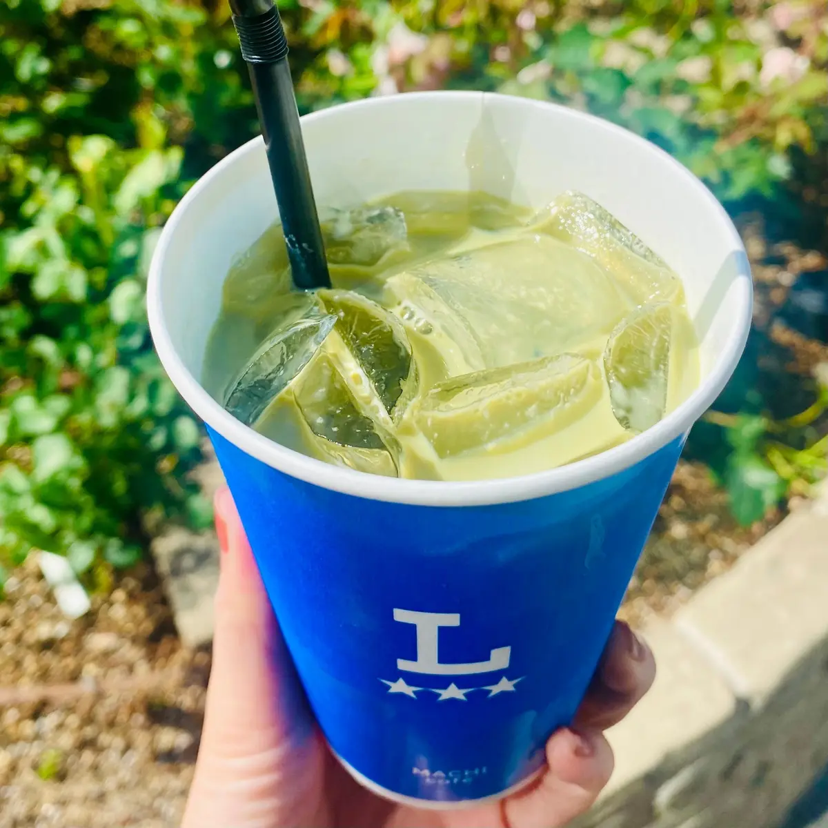 MOREインフルエンサーズ　ローソン　アイス抹茶ラテ