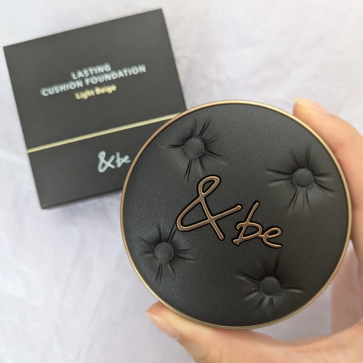 MOREインフルエンサーズ　&be ラスティングクッションファンデーション