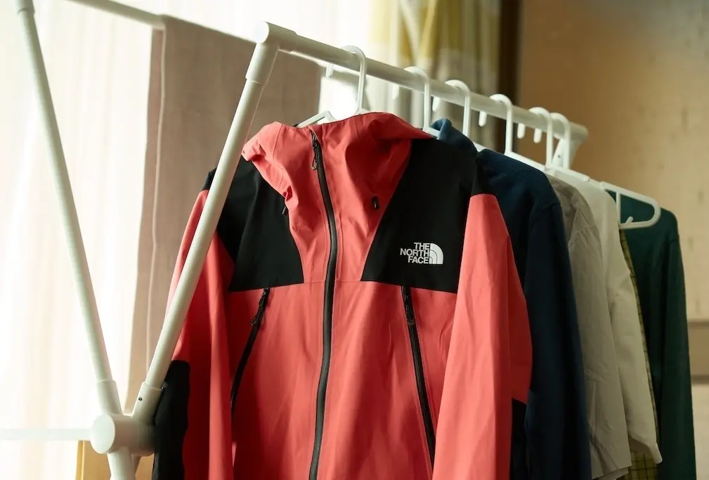 干したアウター