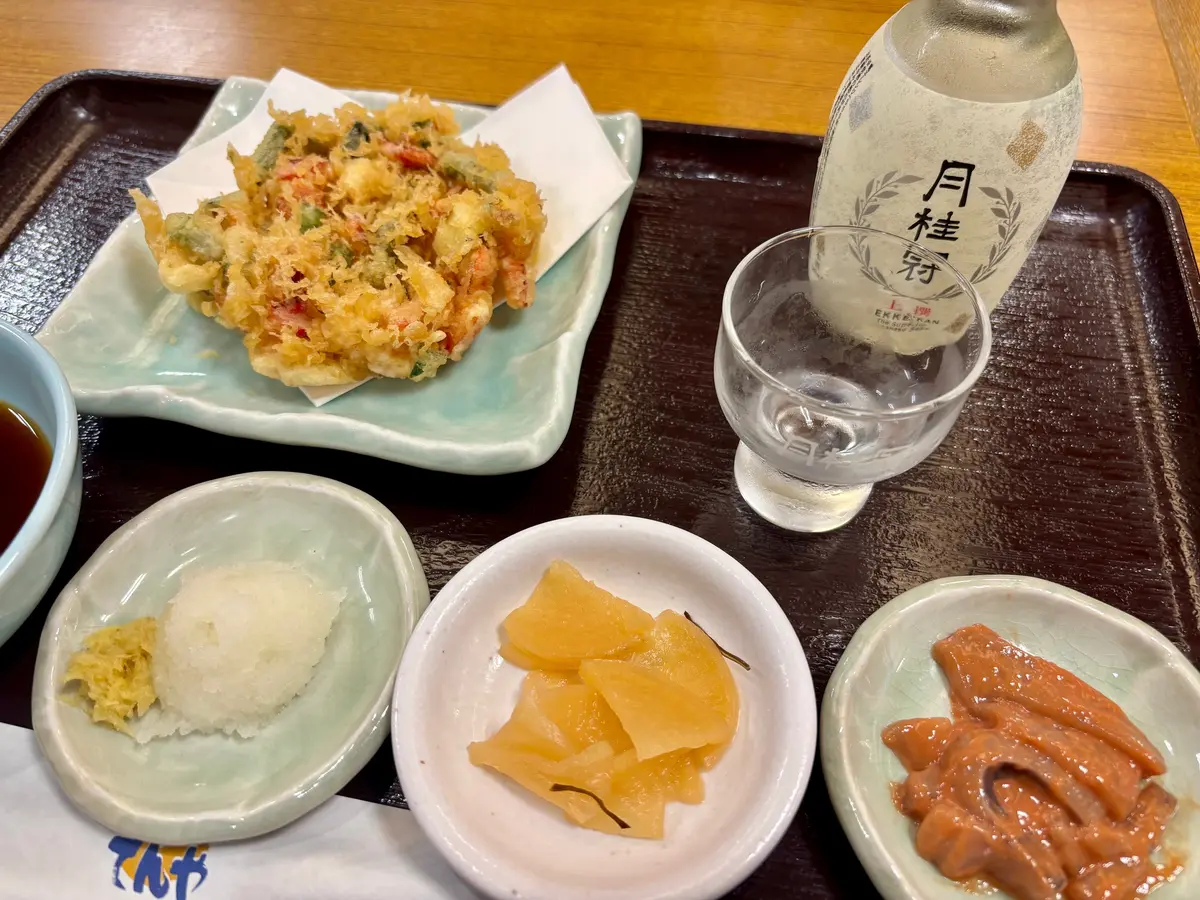 【天丼てんや〝ちょい飲み🍶〟】量も値段もの画像_5