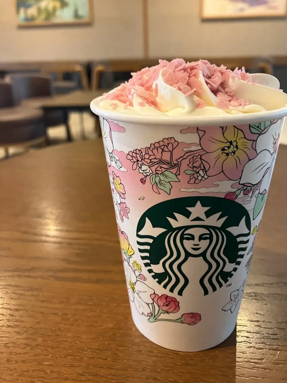 【Starbucks】🌸花見だんごフラペの画像_3