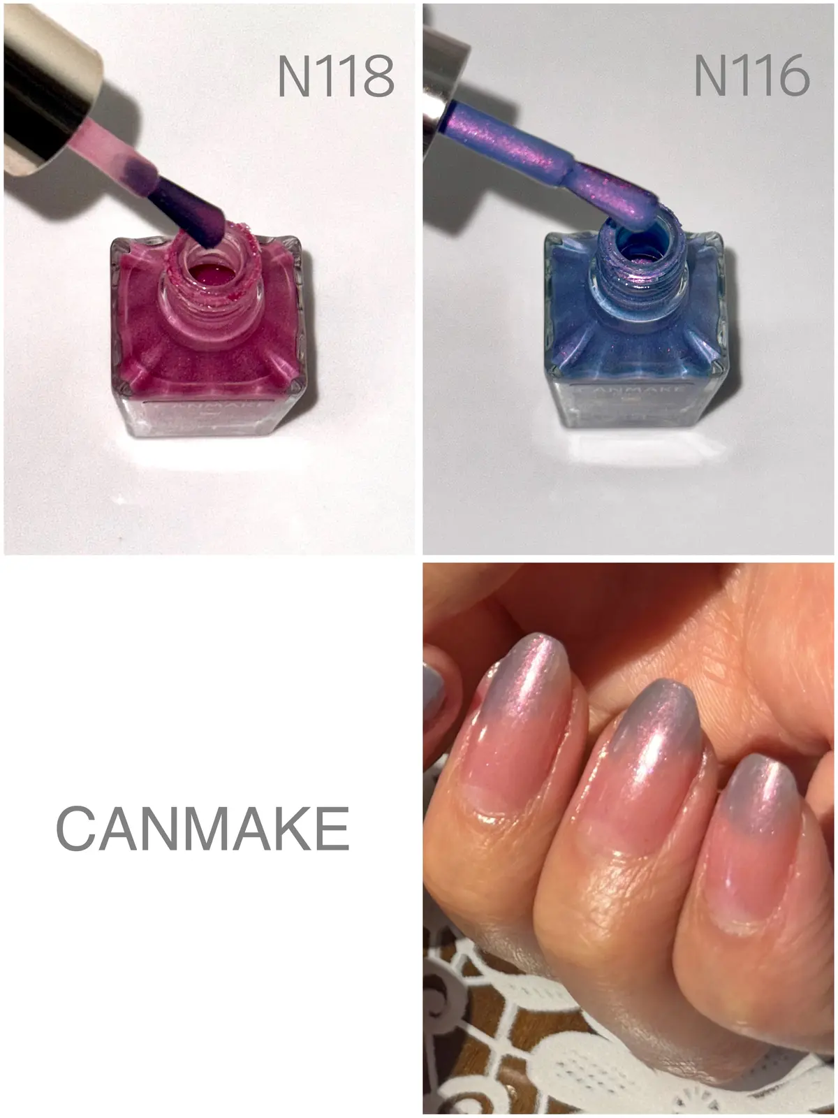 ナイトプールネイルの作り方