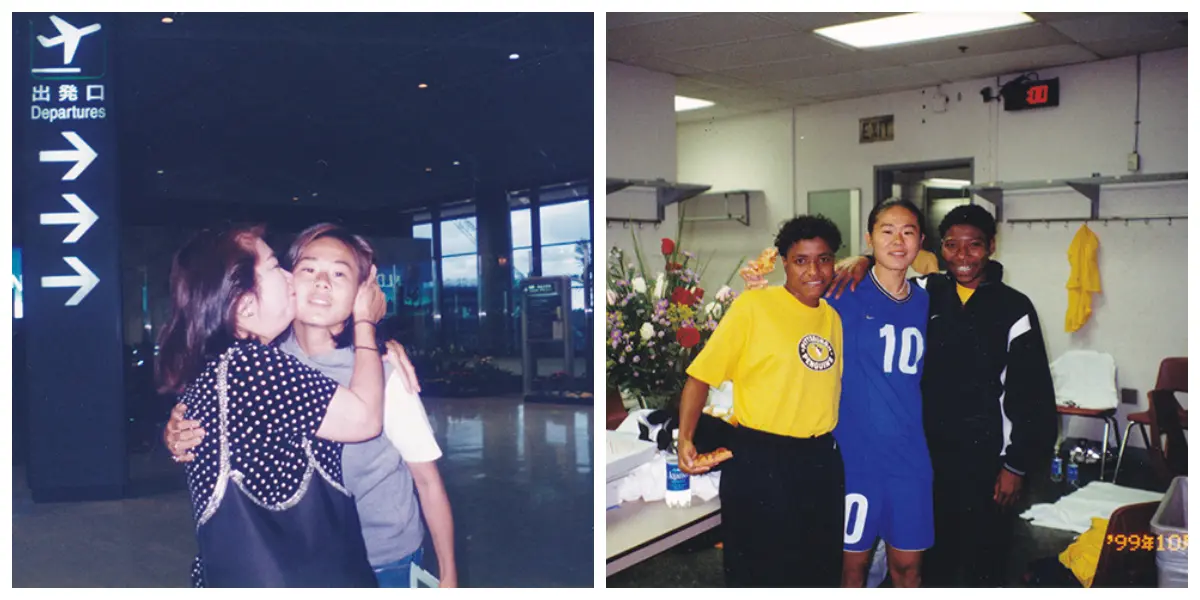 澤穂希の若い頃の写真