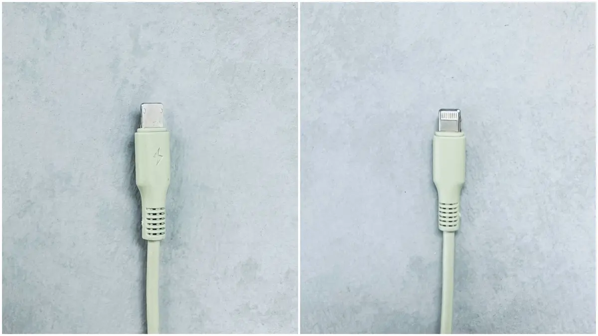 ライトニングケーブル（1m）￥330／パル（スリーコインズ）