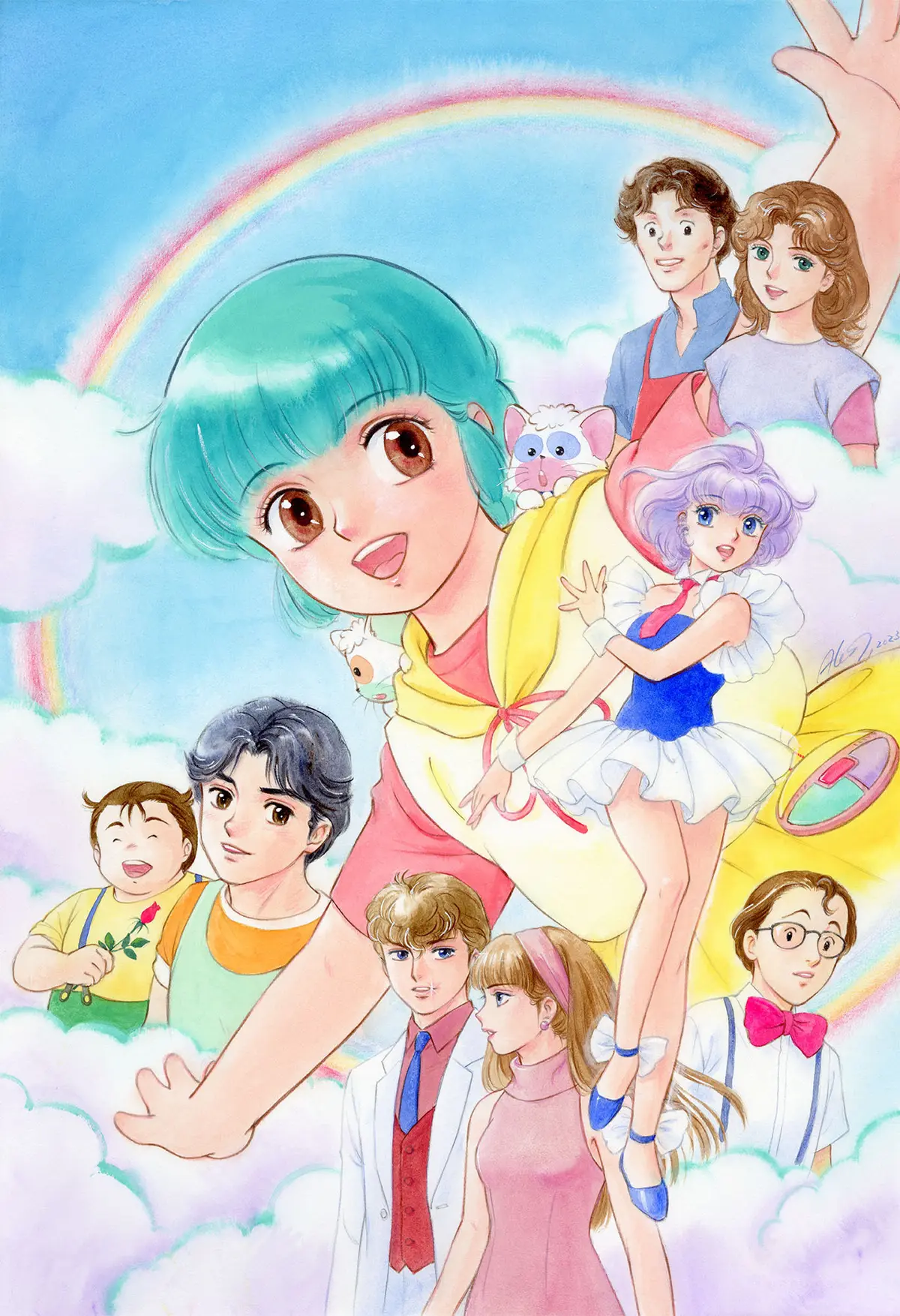 ３、高田明美先生「クリィミーマミ」原画展示　