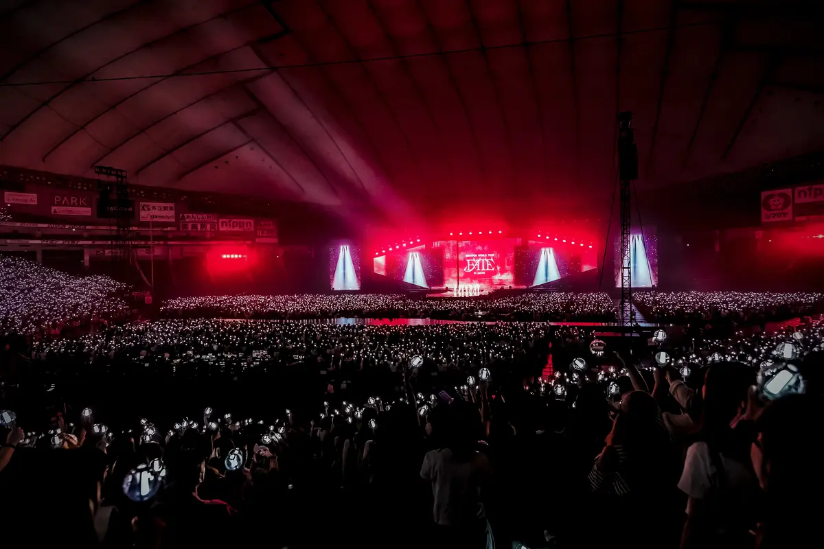 ENHYPEN WORLD TOUR 'FATE' IN JAPANの東京公演の写真