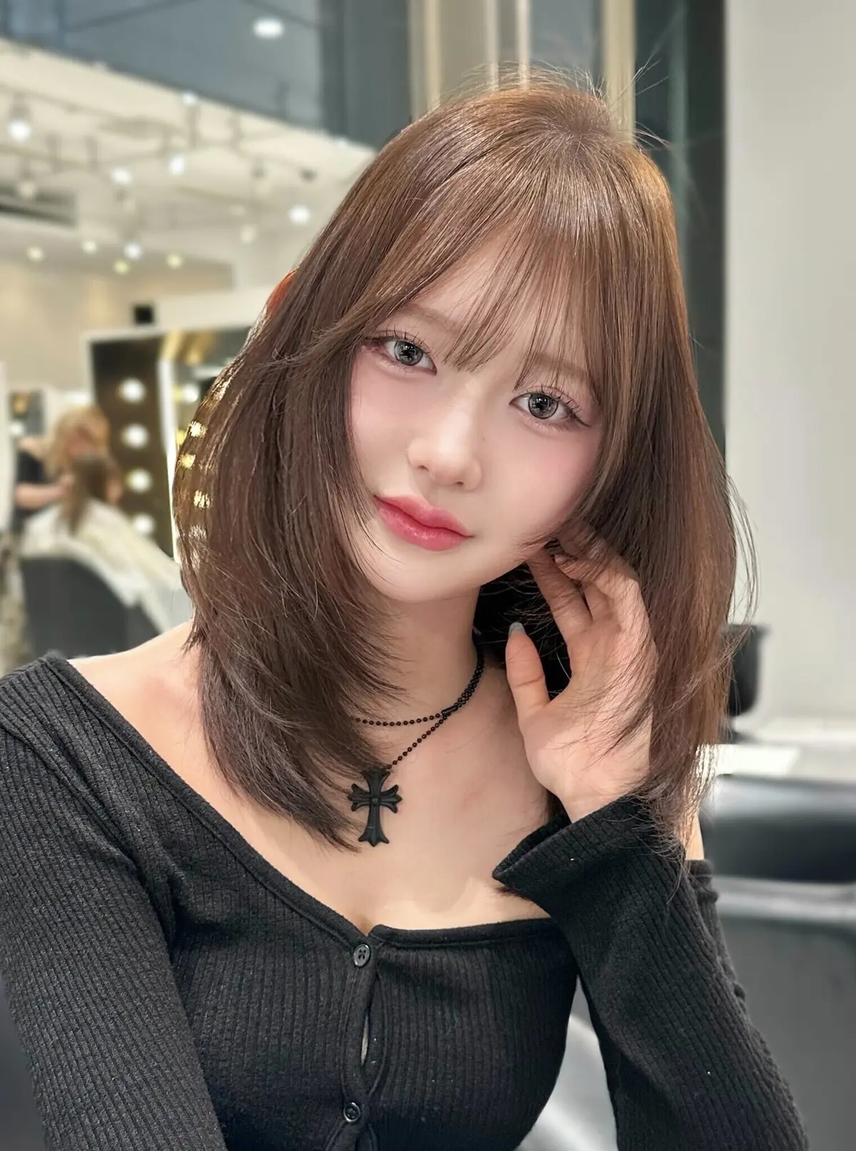 毎朝悩まないミディアムレイヤー　正面