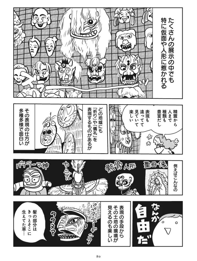 国立民族学博物館の漫画