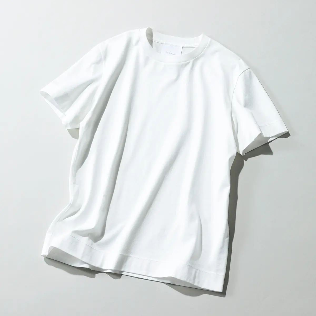 『SLOANE（スローン）』の白Tシャツ、コットン天竺 UV Tシャツ