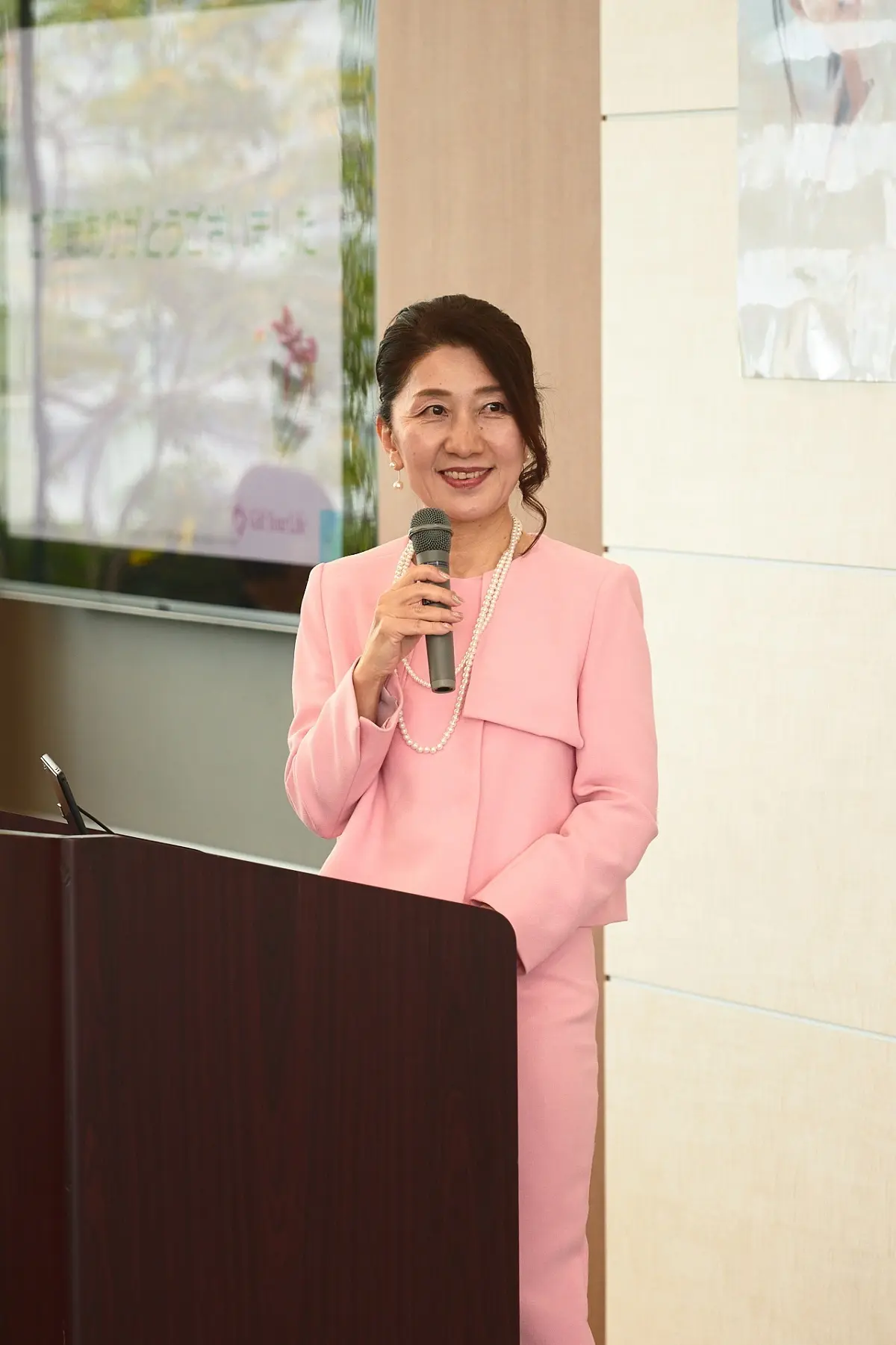 ファイナンシャルプランナー森本貴子さんが話している様子