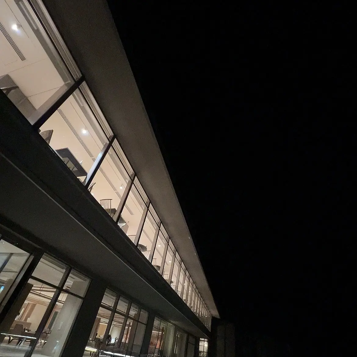 足湯カウンターからの景色