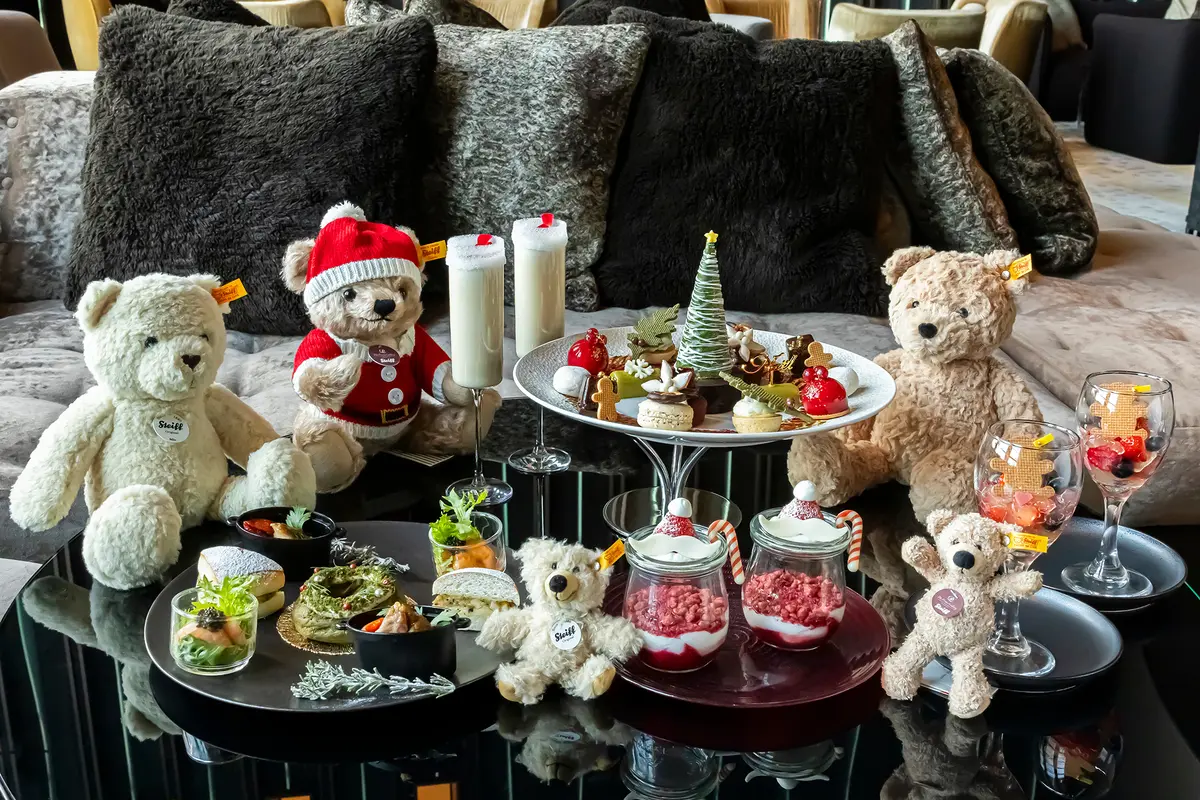 アフタヌーンティー  Cozy Christmas Afternoon Tea～with Steiff～  ￥10,700より