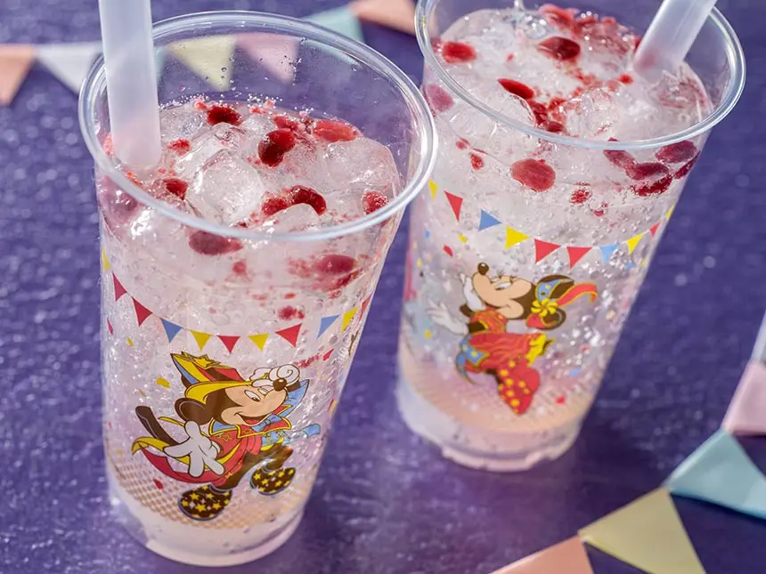 ディズニーランド、スパークリングゼリードリンク（エルダーフラワーシロップ）