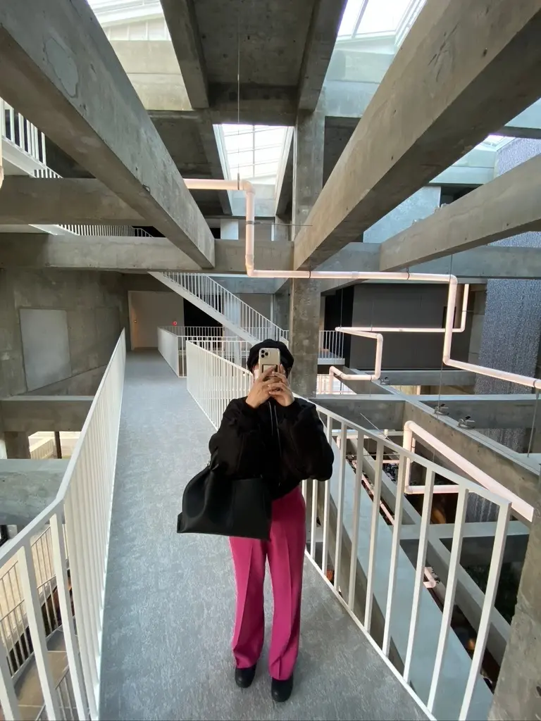 私の写真　ホテルの内装