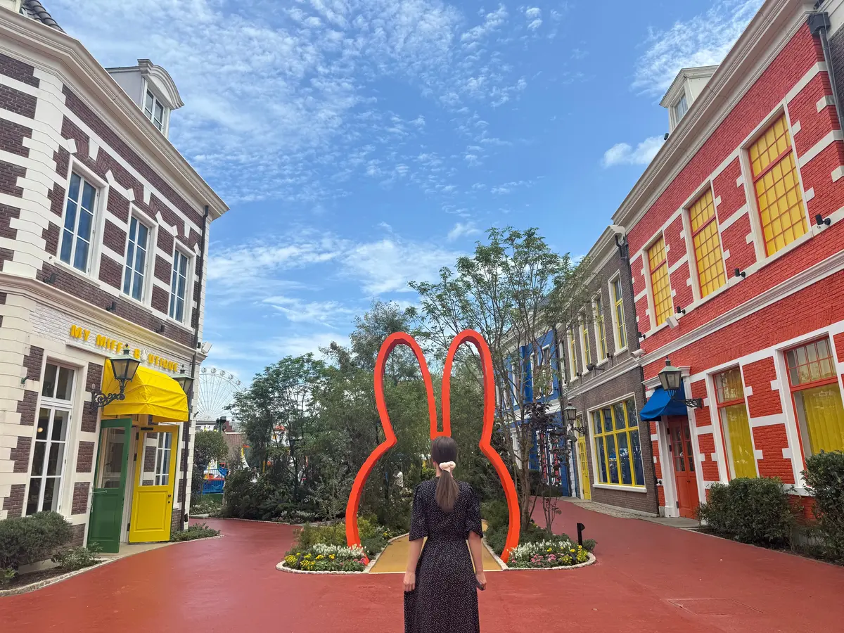 ハウステンボスミッフィーうさぎのゲート