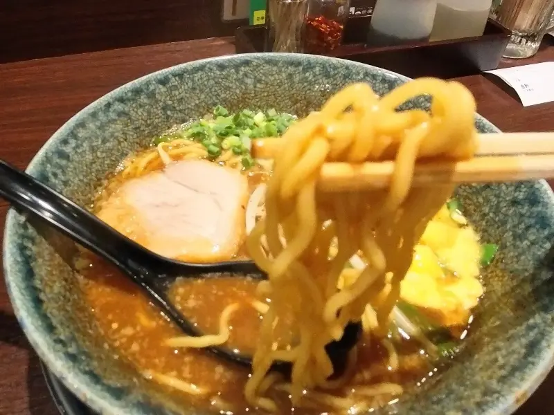 当店人気No1！ラーメン札幌一粒庵「元気のでるみそラーメン」【並(中太麺155g)】