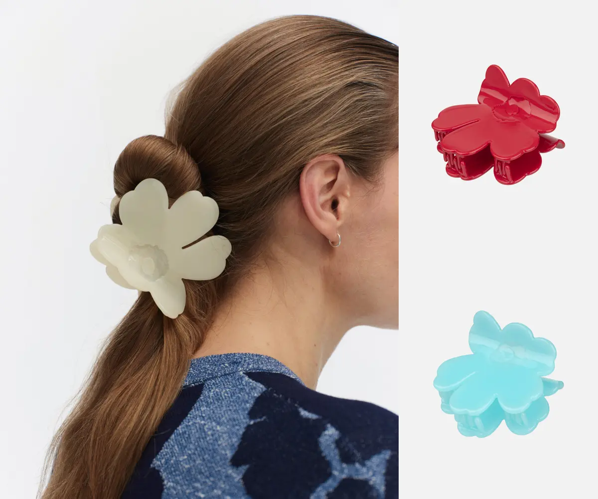 マリメッコ　ウニッコ　ヘアクリップ