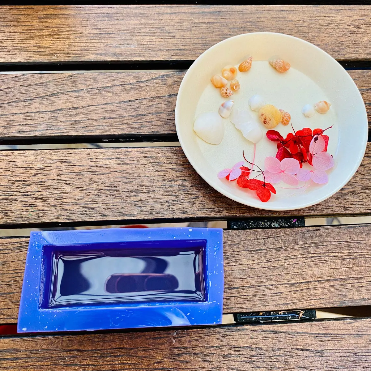 アロマワックスサシェ作り