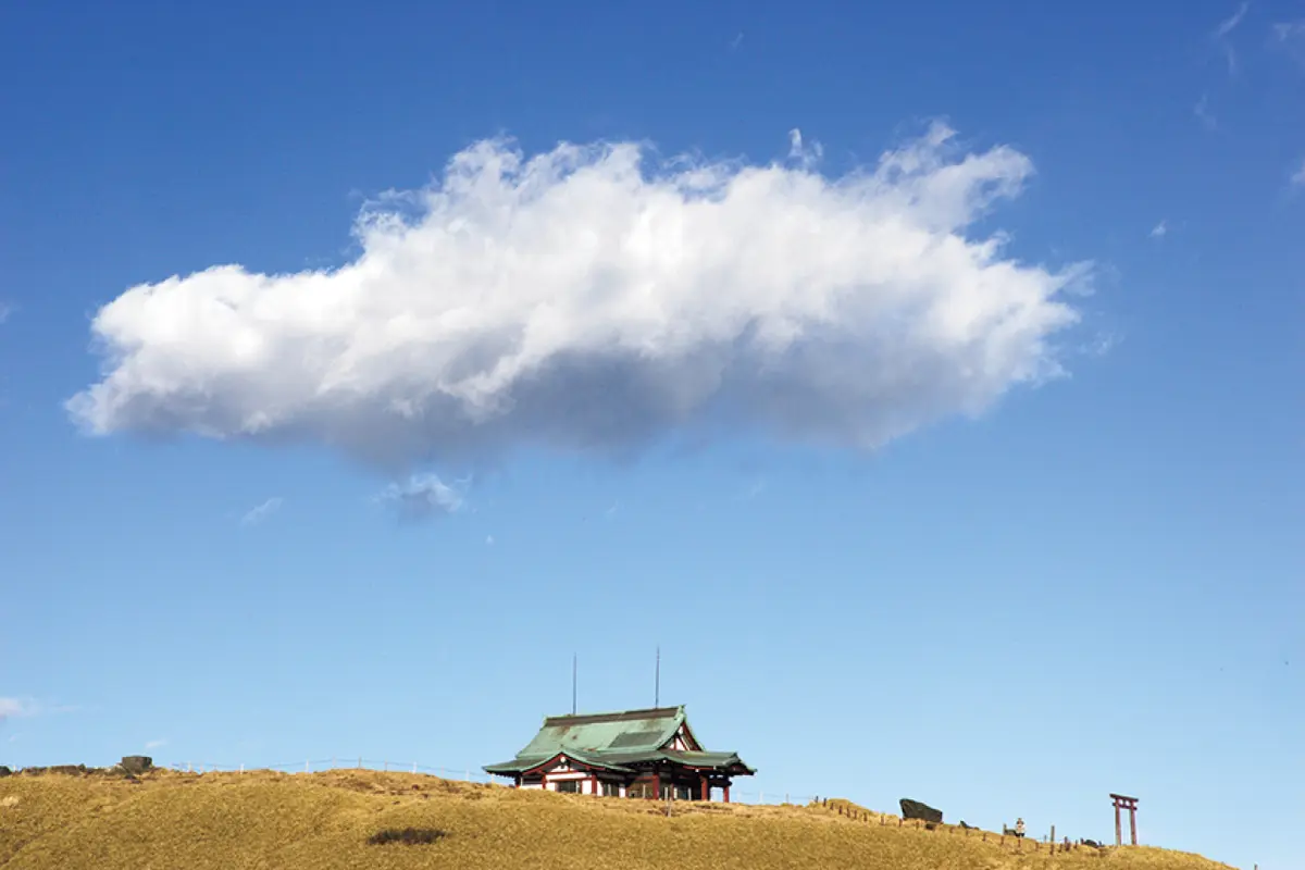 箱根元宮　空　雲