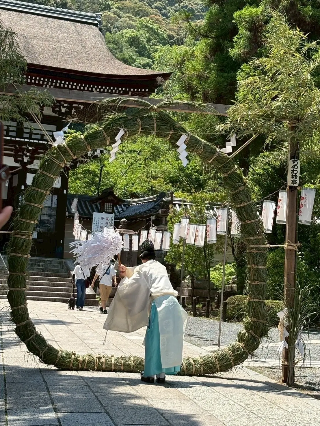 【夏の京都】松尾大社、茅の輪くぐり初めっの画像_3