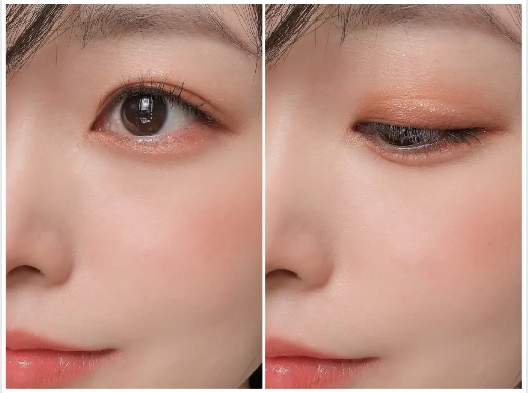 メイク 目もとの写真