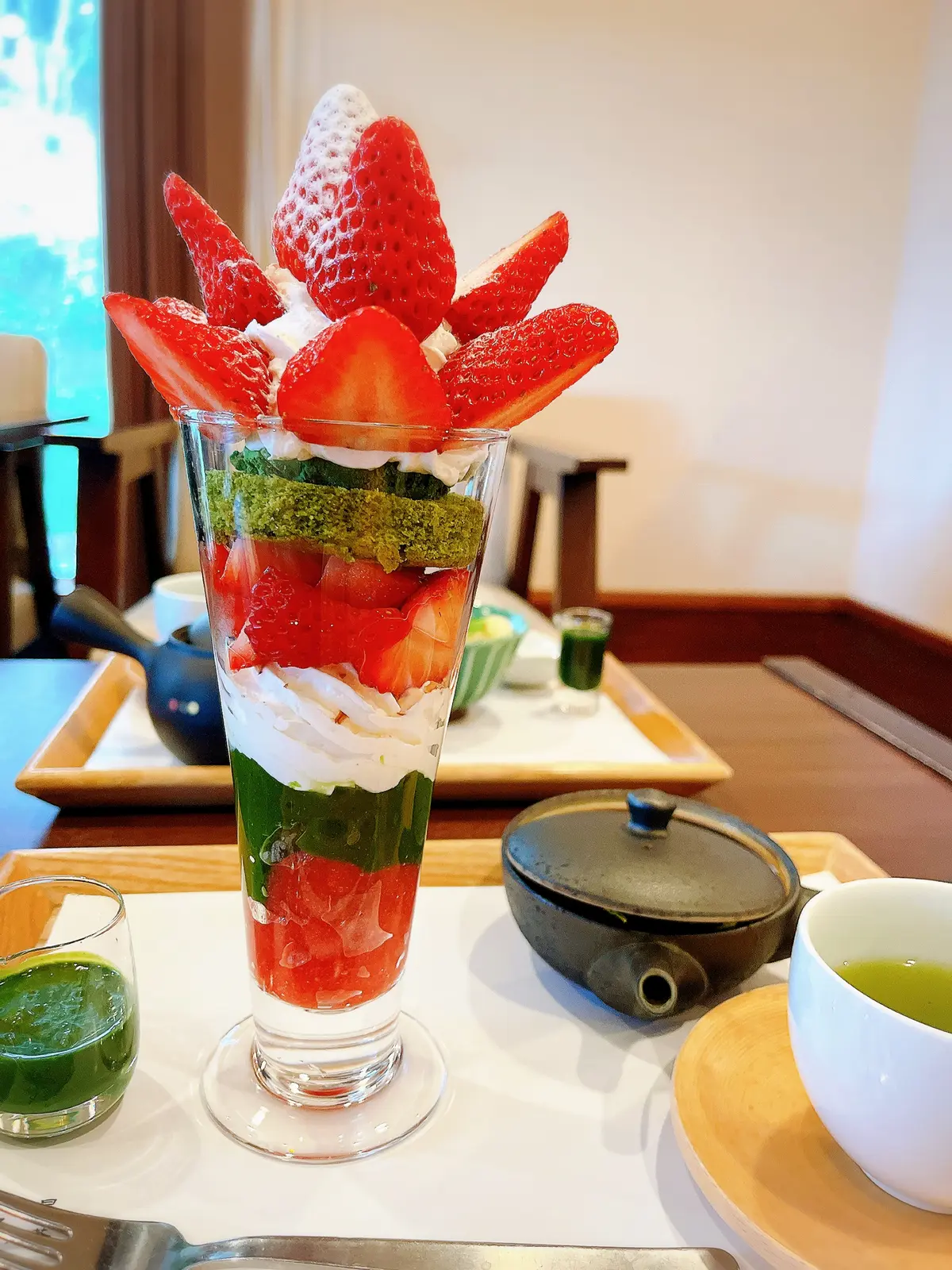 【静岡】抹茶×いちごのパフェ♡春に食べたの画像_14