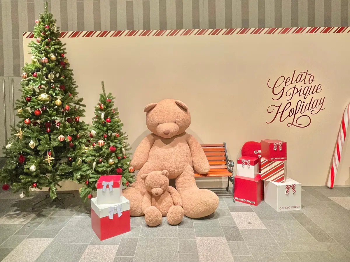 東京・表参道ヒルズで開催中の「ジェラート ピケ クリスマスギフトマーケット(GELATO PIQUE CHRISTMAS GIFT MARKET) 2024」