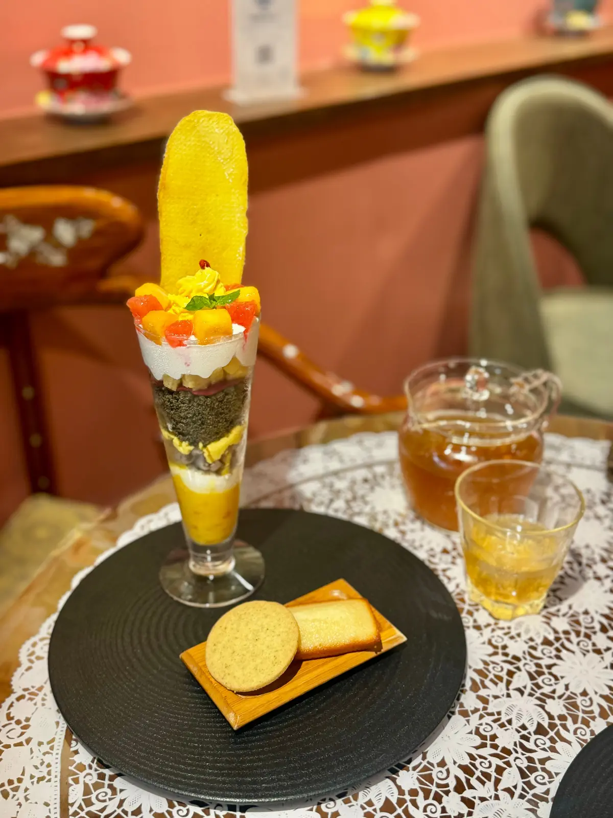 マンゴーパフェ