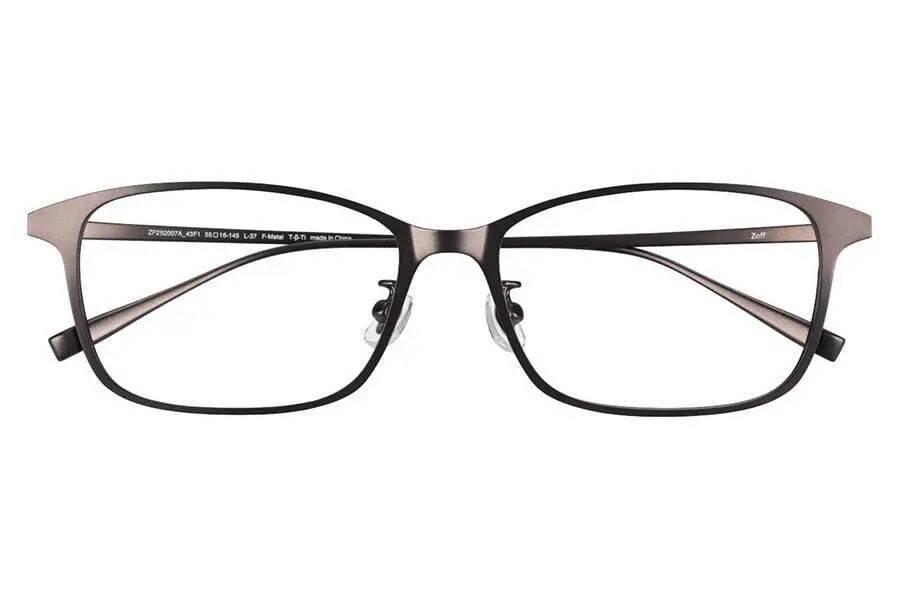 Zoff　ウェリントンフレームメガネ　ZF252007-43F1 