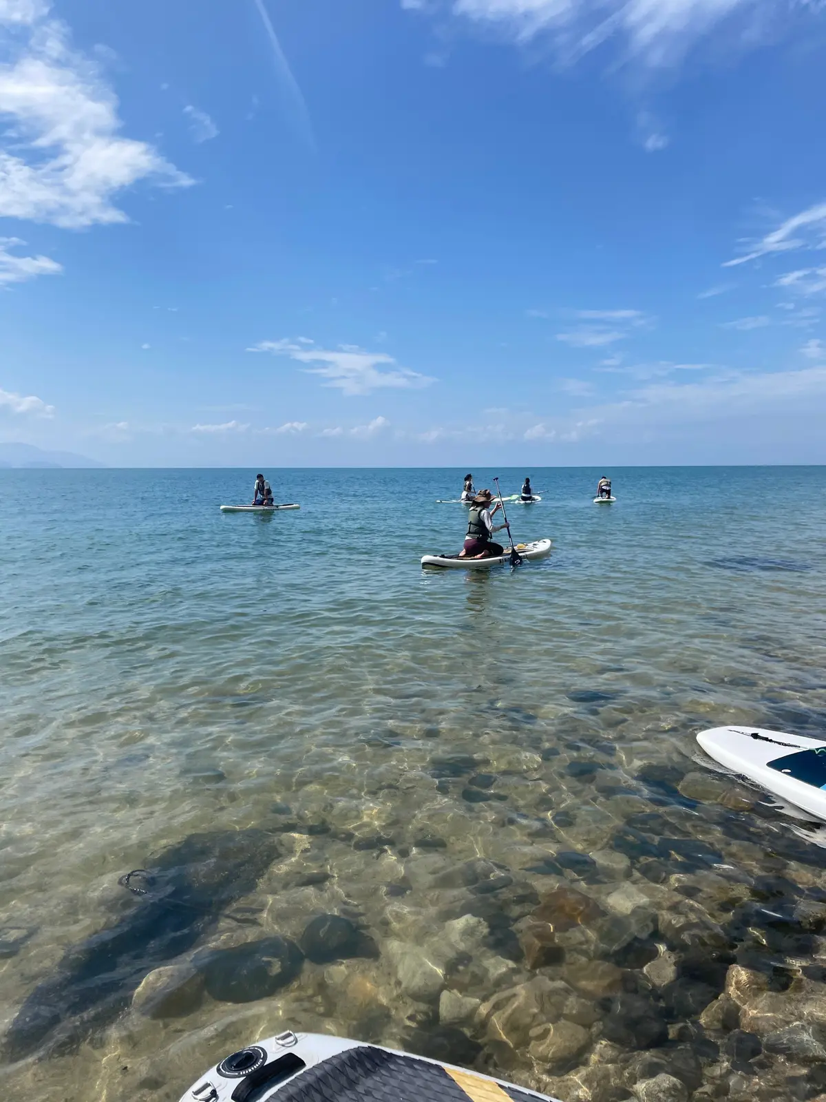 SUP_白髭ビーチ_琵琶湖湖西