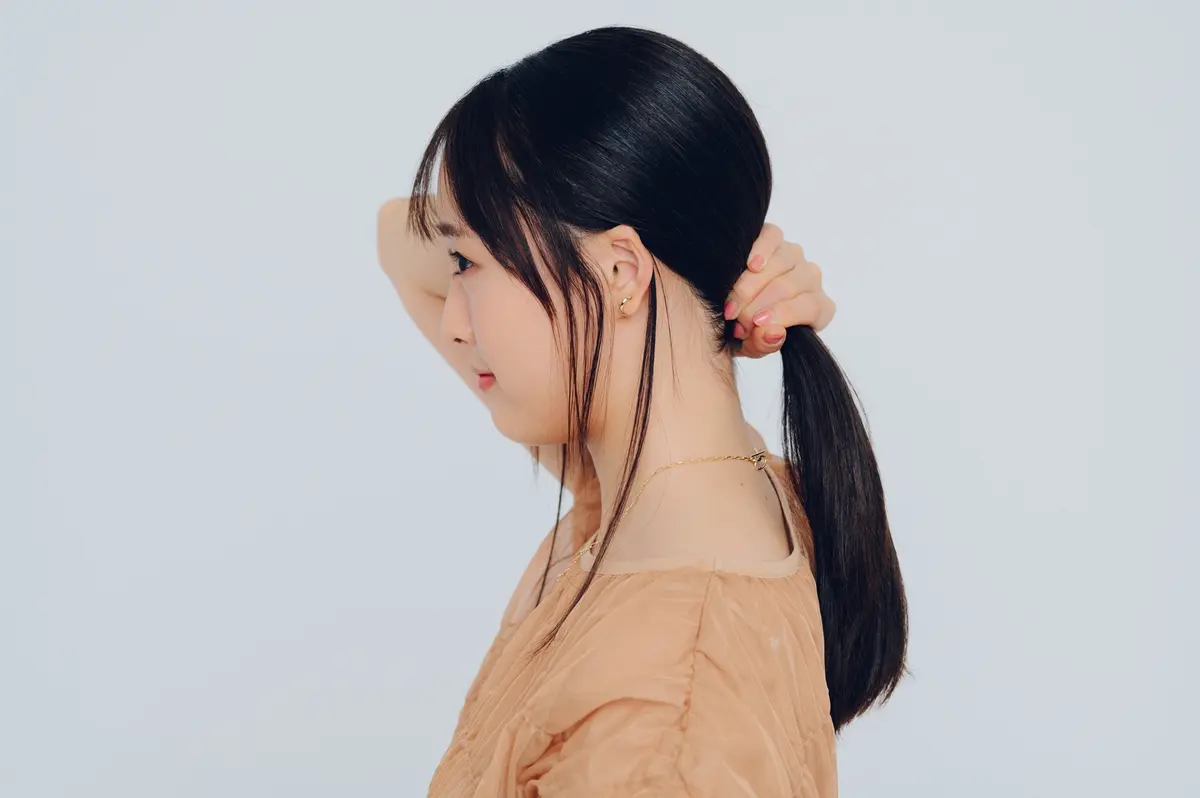ヘアアレンジプロセスカット　サイドショット