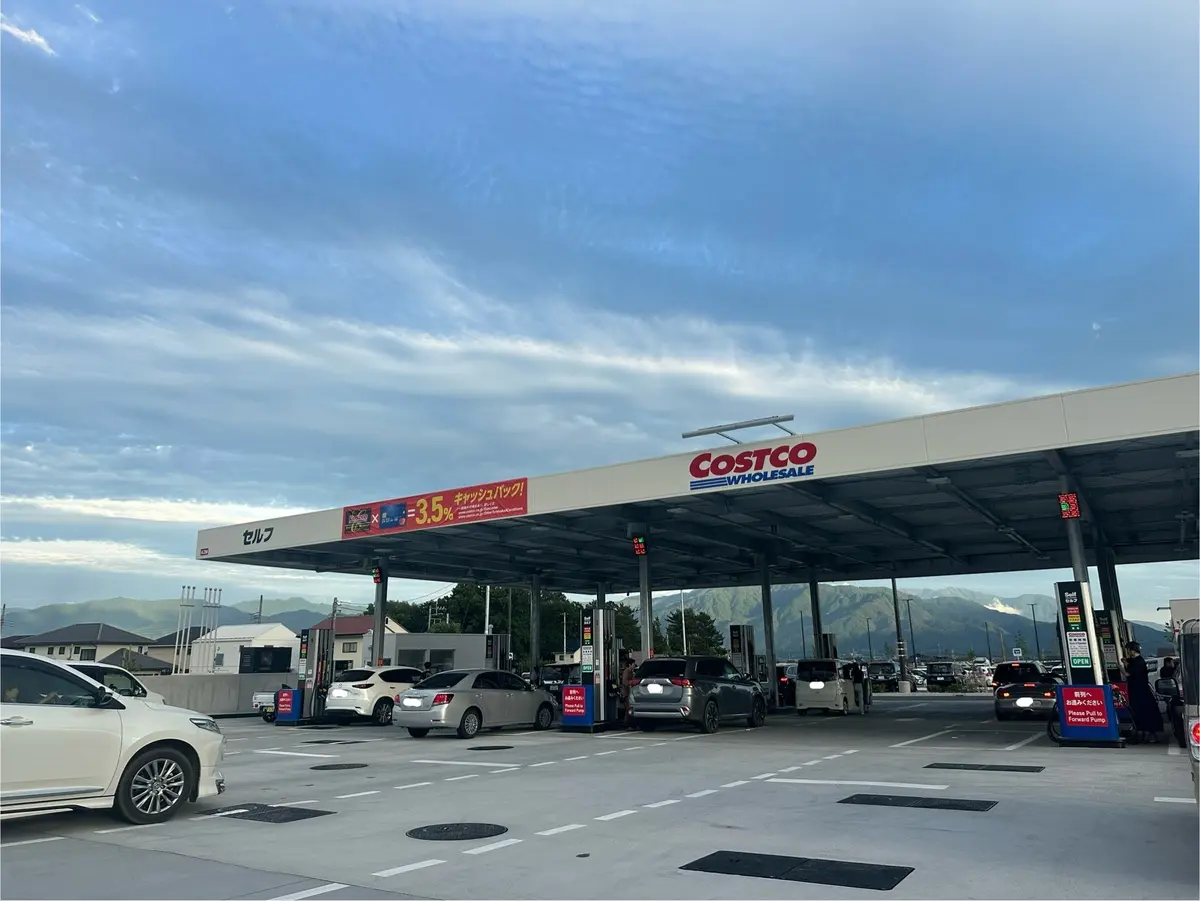 【山梨　コストコ】ガソリンが安すぎる❤️の画像_9