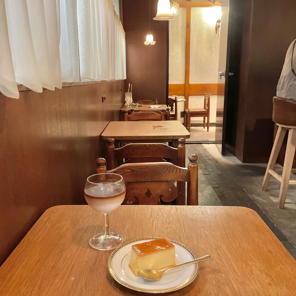 東京・渋谷 青山通り沿いの人気喫茶店「喫茶サテラ」の「プリン」と「オレグラッセ」