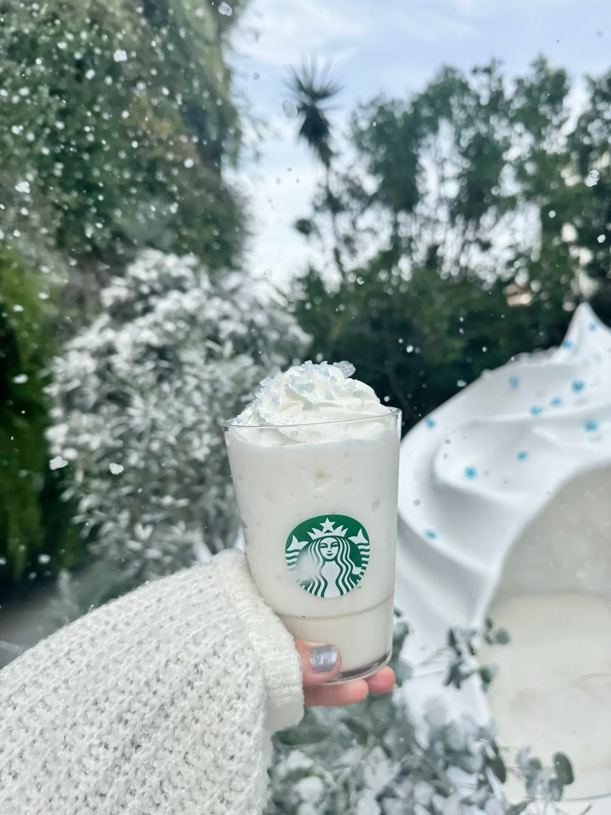 スタバ初雪フラペチーノイベント