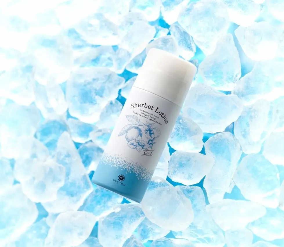 ハウス オブ ローゼ シャーベットローション 95g ¥1980　2025ひんやりコスメ
