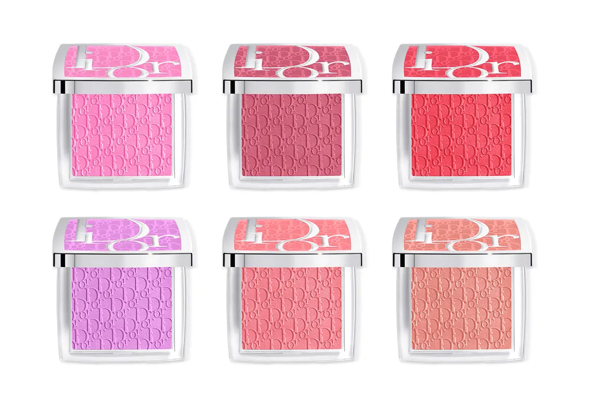 DIOR ディオール バックステージ ロージー グロウ  パウダーチーク アイテム写真　全6色　2025夏新色　夏コスメ